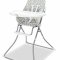 Asalvo High Chair Quick, Grey Stars