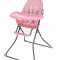 Asalvo High Chair Quick, Pink Stars
