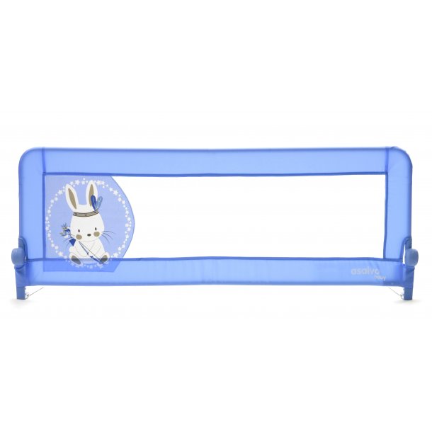 Asalvo Bed Guard 2-in-1, Rabbit Tipi Blue