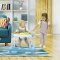 Asalvo Walking Chair and Baby Walker in One, Ocean