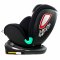 Asalvo Car Seat 0-18 kg. and 360 degree rotation, Elite Fix, Black