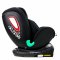 Asalvo Car Seat 0-18 kg. and 360 degree rotation, Elite Fix, Black
