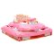 Asalvo Walking Chair Baby, Pink Stars