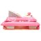 Asalvo Walking Chair Baby, Pink Stars