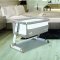 Asalvo Bedside Crib, Beige Melange