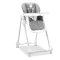 Asalvo High chair with wheels, Rabbit/Grey