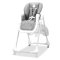 Asalvo High chair with wheels, Rabbit/Grey
