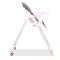 Asalvo High chair with wheels, Rabbit/Pink