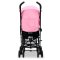 Asalvo Stroller Trotter Plus, Black/Pink