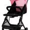 Asalvo Stroller Flight Travel+, Black/Pink