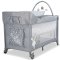 Asalvo Travel cot complete Rabbit, Grey
