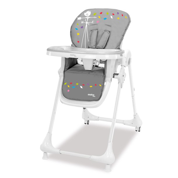 HIGH CHAIR WITH WHEELS VANE