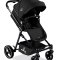 Asalvo stroller Copenhagen with footmuff, Black