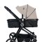 Asalvo stroller Copenhagen with footmuff, Beige