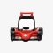 Asalvo Baby walker F1, Red