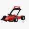 Asalvo Baby walker F1, Red