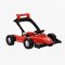 Asalvo Baby walker F1, Red