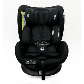 Asalvo Car seat 0-36 kg. 360 rotating system Star Fix, Black