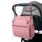 Asalvo Bag-Go Anywhere Booster Humus, Pink