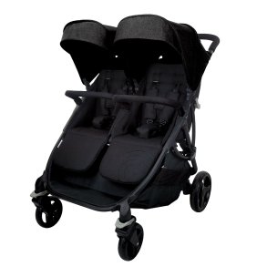 Asalvo Stroller Double Bro, Black