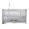 Asalvo Travel Cot Complet Duo Baby Lion, Grey