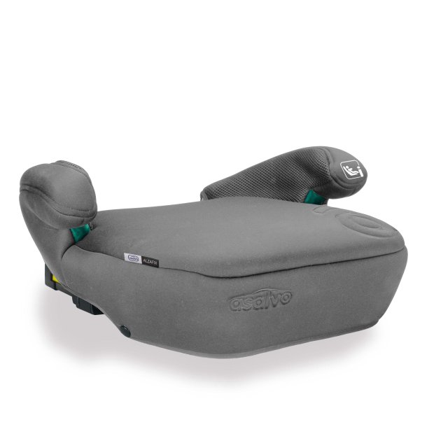 Asalvo Booster Cushion I-size 125-150 cm Alzafix, Grey