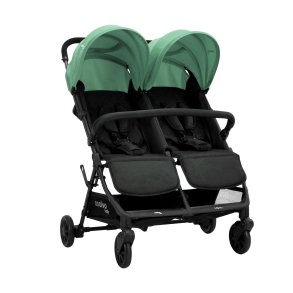 Asalvo Pushchair Double Henry, Green
