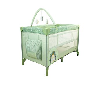 Asalvo Travel Cot Complet Duo Baby, Hedgehog