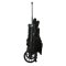 Asalvo Stroller Kubic 2 Flight Travel, Black