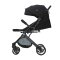 Asalvo Stroller Kubic 2 Flight Travel, Black