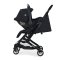 Asalvo Barnvagn Amsterdam Travel System, Svart