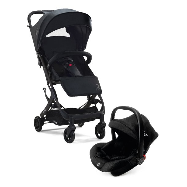 Asalvo Barnvagn Amsterdam Travel System, Svart
