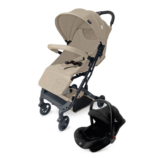 Asalvo Barnvagn Tumbucto Resesystem, Beige