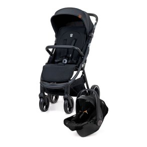 Asalvo Stroller Kibu Travel System, Black