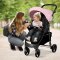Asalvo Stroller America 3, Pink