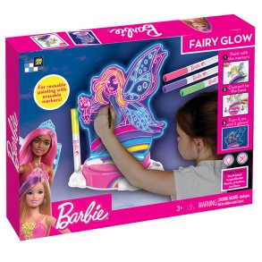 Barbie Nattlampe/Dekorasjon - Fairy Paint N Lite