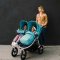 Bumbleride Snack Pack Indie Twin, Maritime Blue
