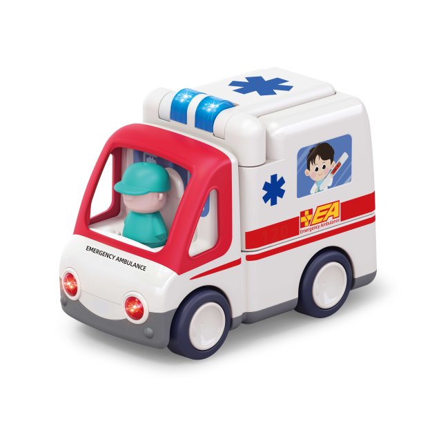 Kinder and Kids Ambulans med ljus, musik och rrelse
