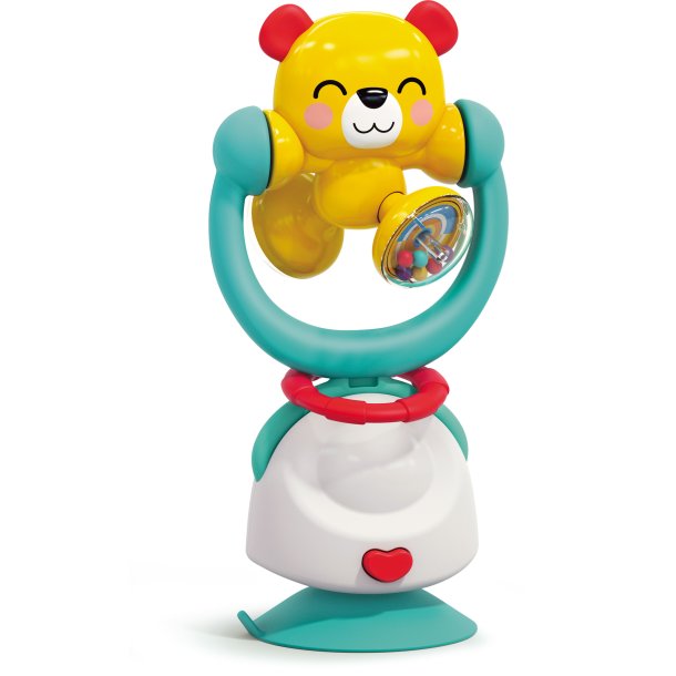 Kinder and Kids Rattle (2 in 1), Kung Fu bear with rotation