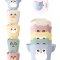 Kinder and Kids BIOplast bath toy stacking cup with hole (5 pcs.)
