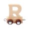 Kinder and Kids Letter train R, Natural