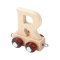 Kinder and Kids Letter train R, Natural