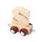 Kinder and Kids Letter train S, Natural