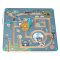 Kinder and Kids Maze with magnetic pen and balls, Space