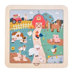 Kinder and Kids Puslespil, Bondegrd