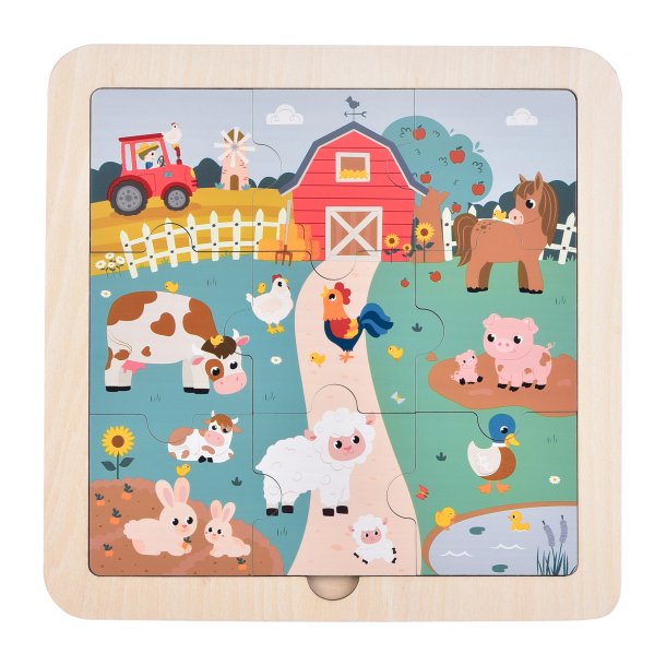 Kinder and Kids Puslespil, Bondegrd
