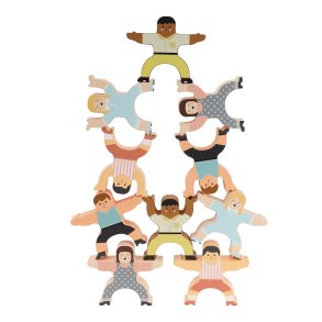 Kinder and Kids Stableleg, Akrobatfigurer