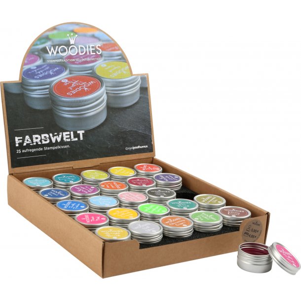 small foot Display Stempel-puder (25 stk)