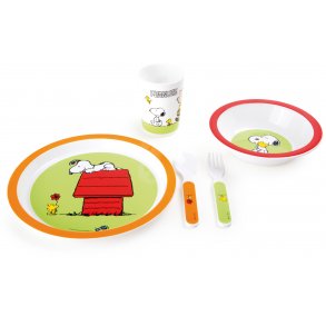 small foot Children's Tableware (5 pcs.), Peanuts