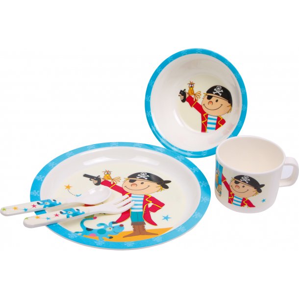small foot Children's Tableware (3 pcs), Pirate